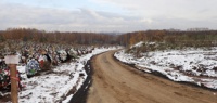 В Нижнем Новгороде на двух кладбищах построили новые дороги
