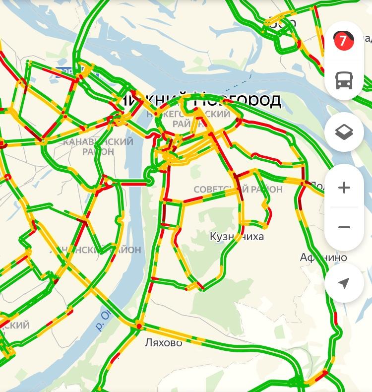 Аварии нижний новгород сейчас онлайн карта